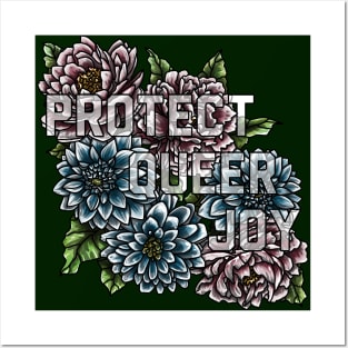 Protect Queer Joy Trans Posters and Art